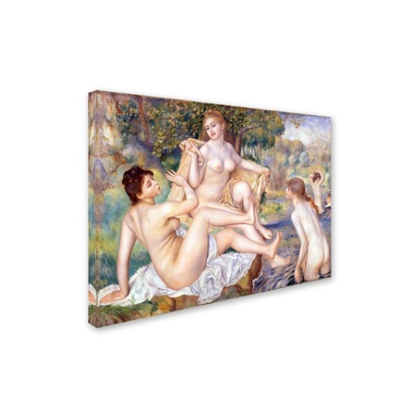 Renoir 'The Large Bathers' Canvas Art,24x32